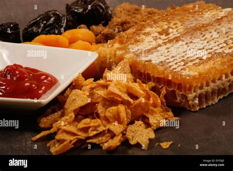 High Sugar Foods Stock Photo - Alamy