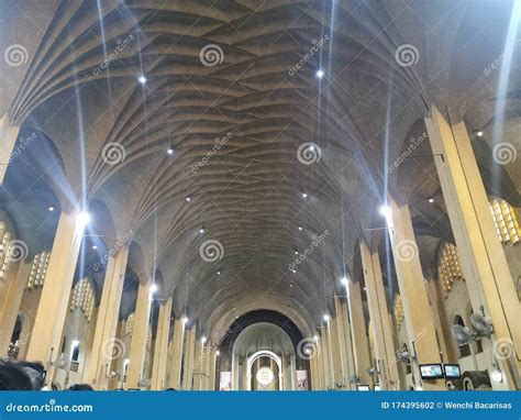 Architectural Design of Baclaran Church Stock Photo - Image of ...