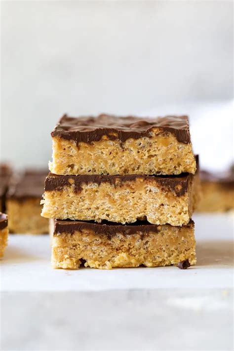 These Scotcheroos Are A Simple No Bake Treat Made With Peanut Butter