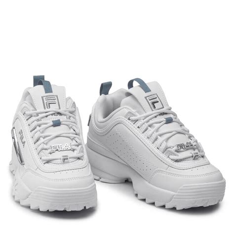 Sneakers Fila Disruptor M Wmn N White Silver Eschuhe De