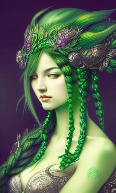 Emerald Dragoness By Thenerdywonder On Deviantart