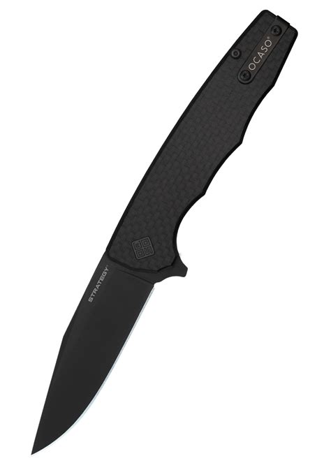 Folder Strategy Carbon G Black Ocaso Knives Battle Merchant