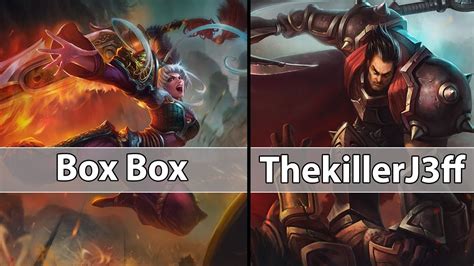 Box Box Riven Vs Darius Top Box Box Riven Stream Youtube