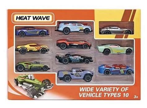 Набор машинок Die-cast 10 шт для детей, Коллекционные гоночные машинки ...
