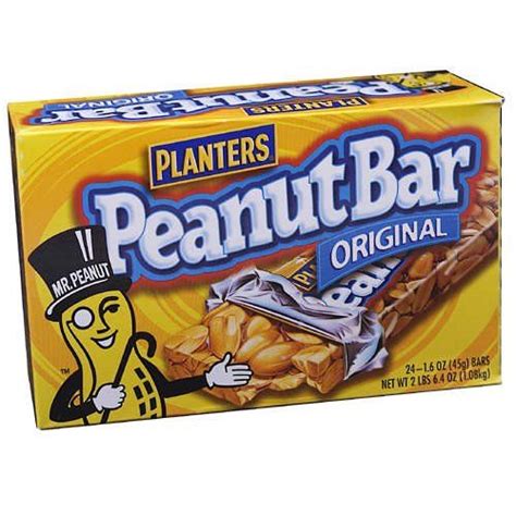 Bestseller Planter Original Peanut Bar 24ct 2489 Peanut Bar Kraft