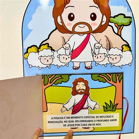 O Verdadeiro Sentido Da Páscoa Infantil - Painel Verdadeiro significado da Páscoa – O Saber Lúdico