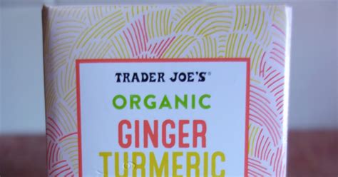 Trader Joe S Organic Ginger Turmeric Herbal Tea