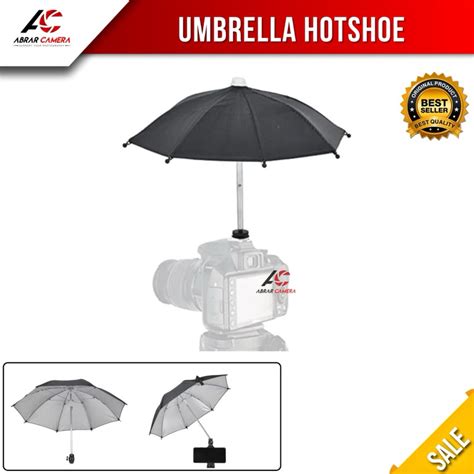 Jual Payung Hotshoe Kamera Mini Umbrella With Ballhead Hot Shoe Shopee Indonesia