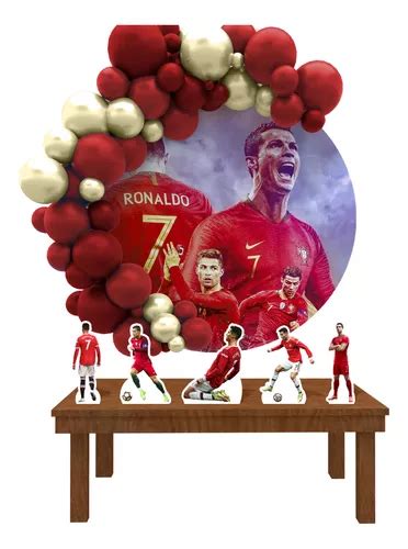 Painel Redondo Sublimado Displays Cristiano Ronaldo Portugal