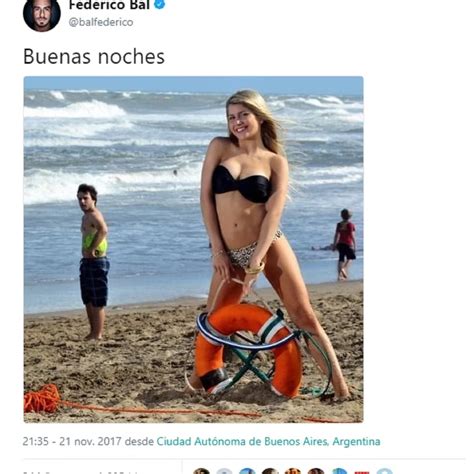 No Tiene C Digos Fede Bal Poste Una Foto De Laurita Fern Ndez En Bikini Que Ella Querr A