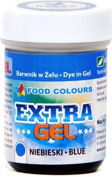 Food Colours Barwnik W Elu Extra Niebieski G Ceny I Opinie Ceneo Pl