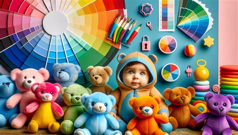 Color Psychology in Baby Plush Toys