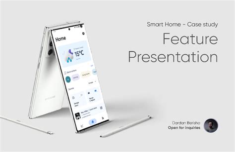 Smart Home App Feature Presentation Case Study Figma Community