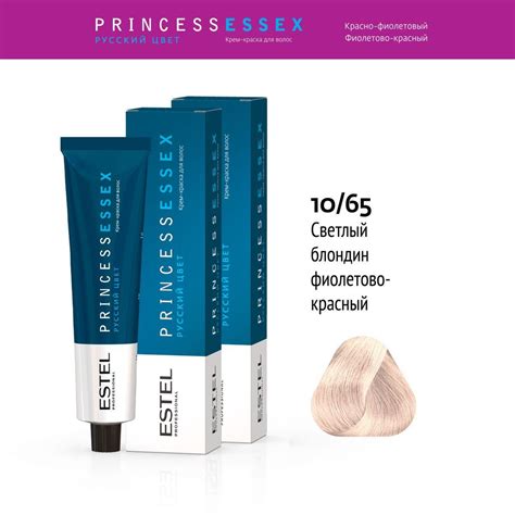 ESTEL PROFESSIONAL Крем-краска PRINCESS ESSEX для окрашивания волос 10/ ...