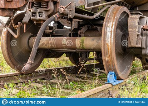 Bouchon De Roue De Train Photo Stock Image Du Acier