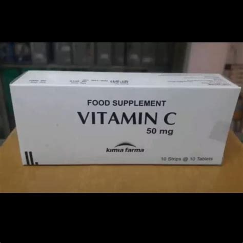 Jual Vitamin Bumil Vitamin C Kimia Farma 1 Box 100 Tablet Suplemen Makanan Ibu Hamil Shopee