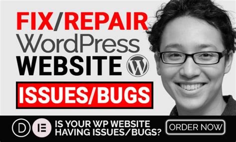 Fix Wordpress Website Issues Errors Bugs Elementor Pro Help Divi Expert