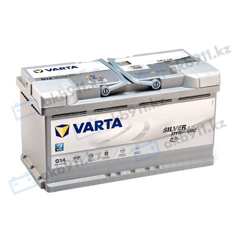 Автомобильный аккумулятор VARTA (Варта) G14 SILVER DYNAMIC 95Ah AGM 595 ...