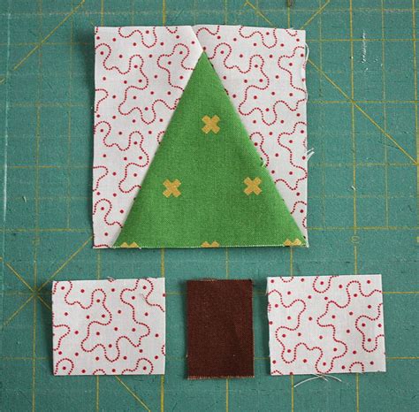 Patchwork christmas tree quilt blocks tutorials – Artofit