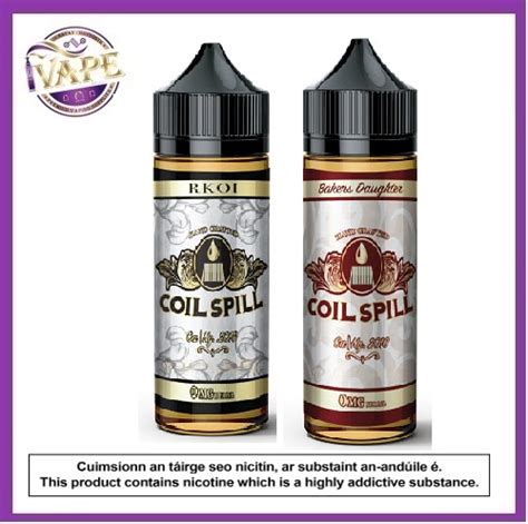 Coil Spill E Liquid 100ml Ivapeie