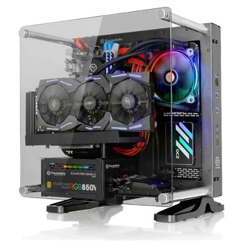 Case เคส Thermaltake Core P1 Tgblackwall Mountsgcctempered Glassca 1h9 00t1wn 00