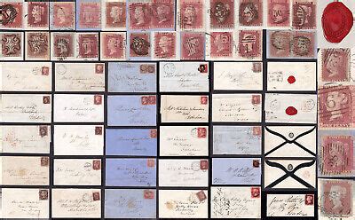 GB QV PENNY REDS On COVERS With POSTMARKS 1842 78 PRICED SINGLY EBay