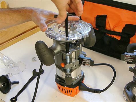 Ridgid fixed base router with plunge base review