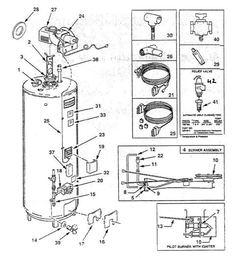 Water Heater Parts Diagram