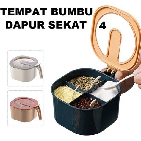 Jual Tempat Bumbu Sekat Tempat Bumbu In Seasoning Storage