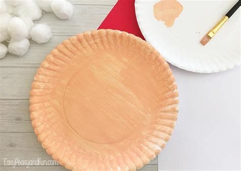 Jolly Santa Paper Plate Craft Easy Peasy And Fun