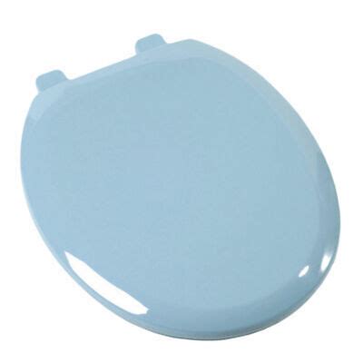 Slow Close Quicklean Plastic Round Toilet Seat - American Standard REGENCY BLUE 817103002455 | eBay