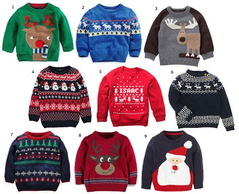 Cute Kids Christmas Jumpers Looks for 2017 – careyfashion.com