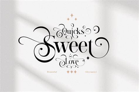 Quicks Sweet Love Font Dafont Free