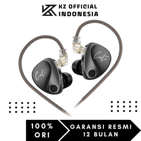 Jual KZ CASTOR Dual Dynamic Driver Metal In Ear Earphone With MIC