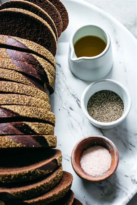 Homemade Pumpernickel Croutons | 3 Ingredients, 15 Minutes!