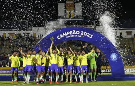 Seleção brasileira sub 17 conquista 13º título Sul Americano Canal