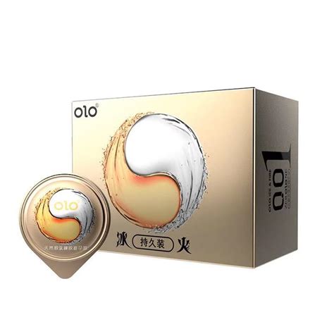 Jual OLO 001 Condom Yin Yang Gold Series Kondom Panas Dingin Super