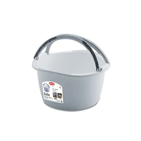 Stefanplast Super Bassine Sole Ronde Avec Poign Es