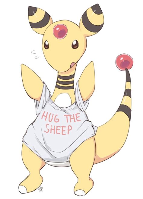 Ampharos Pokemon Drawn By Milka Milk Ppl Danbooru