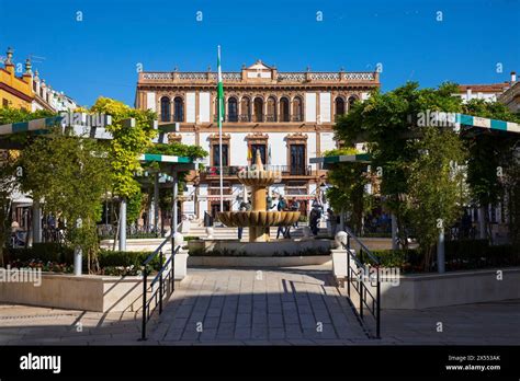 Ronda, Spain - 29th April, 2024: Traditional old Spanish architecture ...