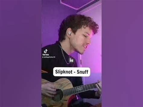 Snuff by Slipknot (acoustic) : r/coversongs