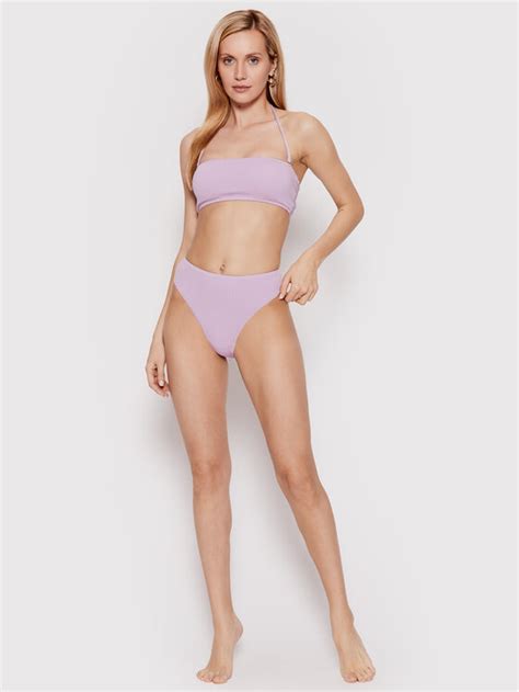 Seafolly Dół od bikini Sea Dive 40609 861 Fioletowy Modivo pl