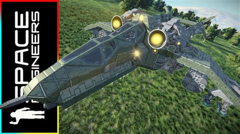 The Valkyrie Airborne Assault Dropship Space Engineers Youtube