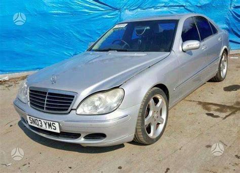 Mercedes Benz S320 Dalimis 2003 Mercedes S320 Automatas Am Dalys Lt