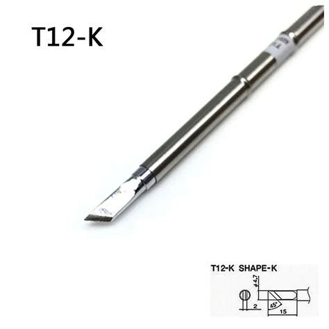 Pcs T K Solder Iron Tips High Quality Lead Free Welding Tip T