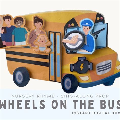 Wheels on the Bus - Etsy