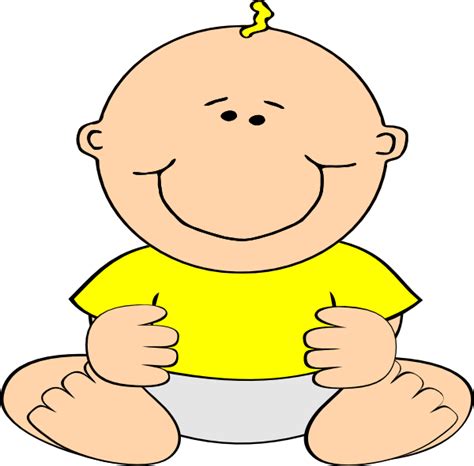 Smiling Baby Clip Art At Vector Clip Art Online Royalty