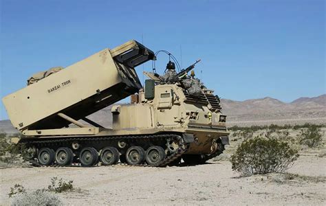 M270A1 MLRS Multiple Launch Rocket System Data Fact Sheet Pictures