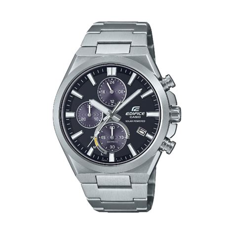 Montre Homme Casio Edifice Efs S D Avuef Bracelet Acier Argent Sur