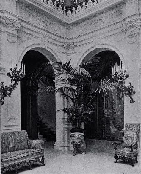 The Gilded Age Era: John Astor IV Mansion Entrance Hall | Mansions, Old mansions, American mansions